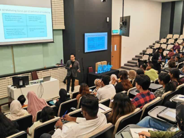 Industry Talk with RHB Bank for FOBT Students